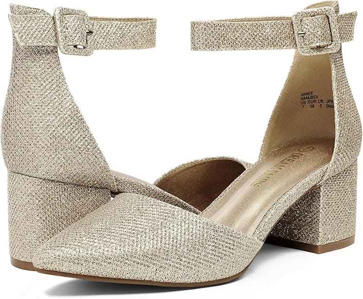 DREAM PAIRS Low Heel Pumps