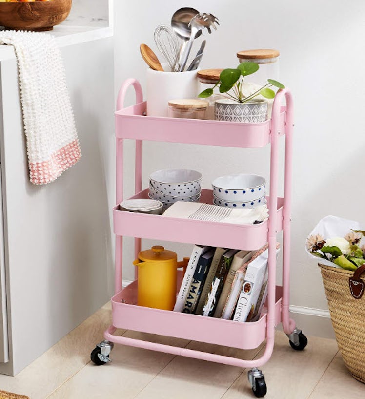Amazon Basics 3-Tier Rolling Utility Cart