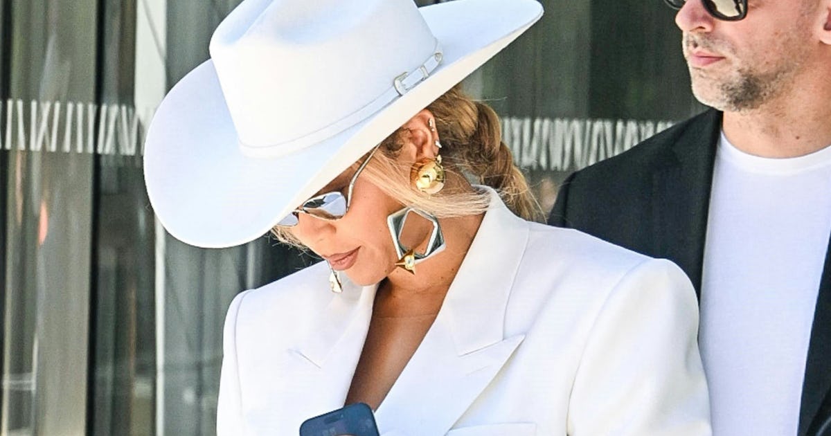 Beyoncé Hits Paris Fashion Week In Elevated 'Cowboy Carter' Style