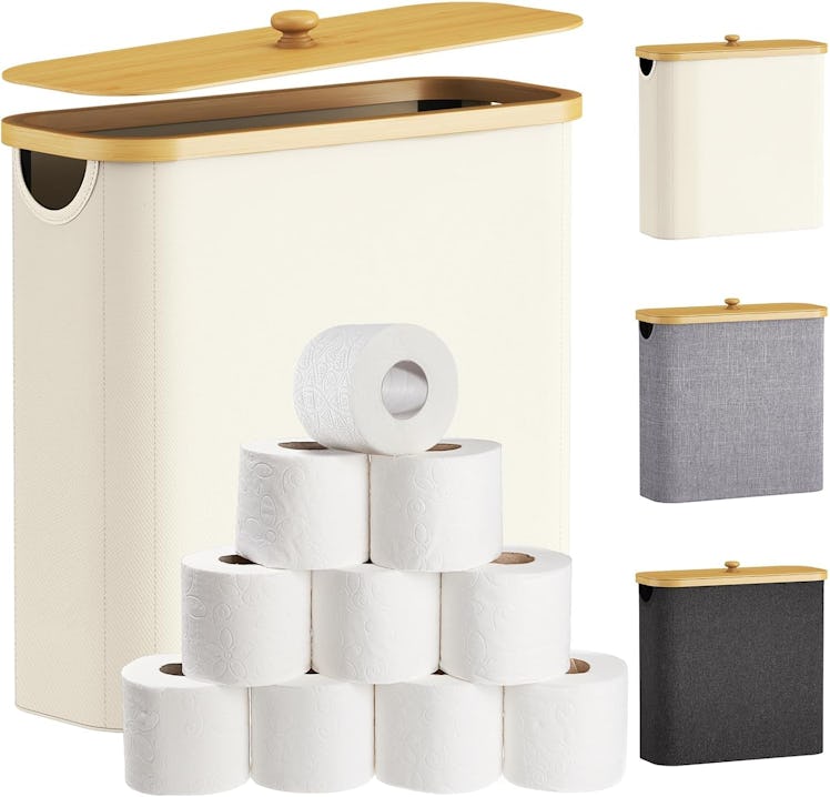 Lifewit Toilet Paper Storage Basket