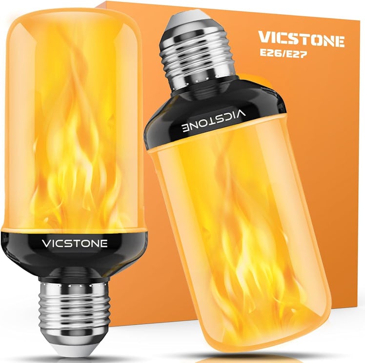 Vicstone LED Flame Light Bulbs (2-Pack)