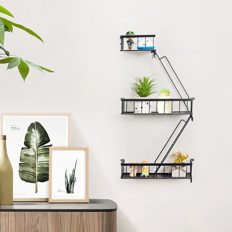 SweetSage Fire Escape Wall Shelf