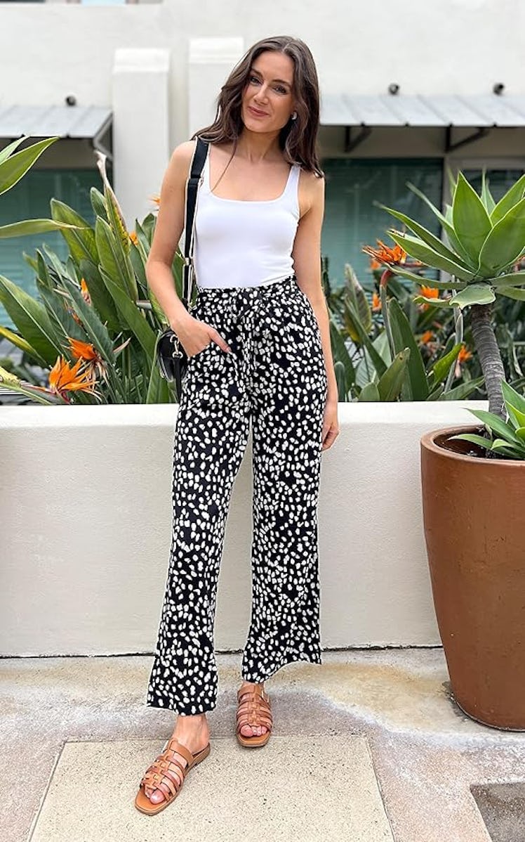 ECOWISH Palazzo Pants
