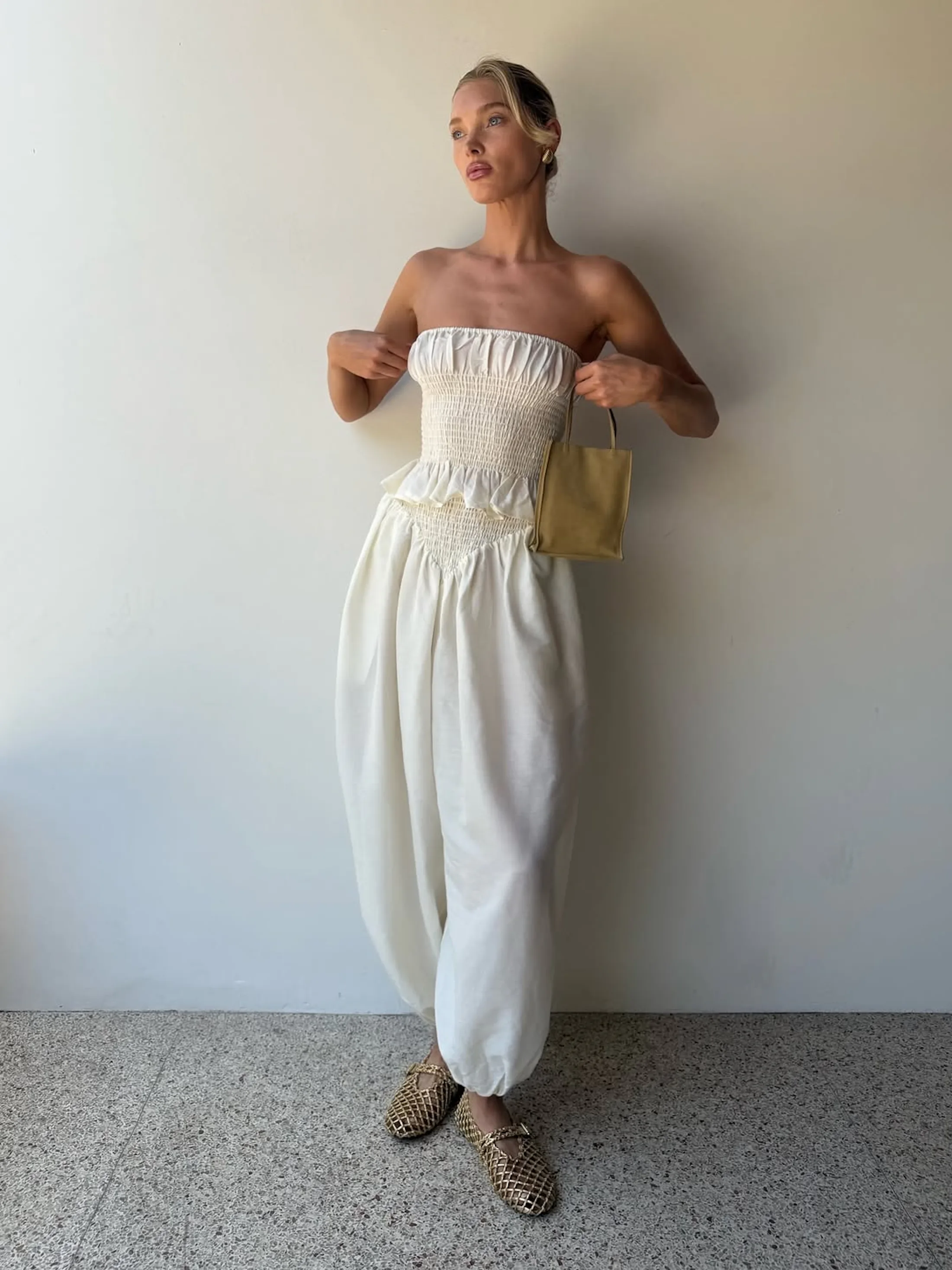 Elsa Hosk s Helsa Bandage Dress Revived A Millennial Staple elsa-hosk-s-helsa-bandage-dress-revived-a-millennial-staple