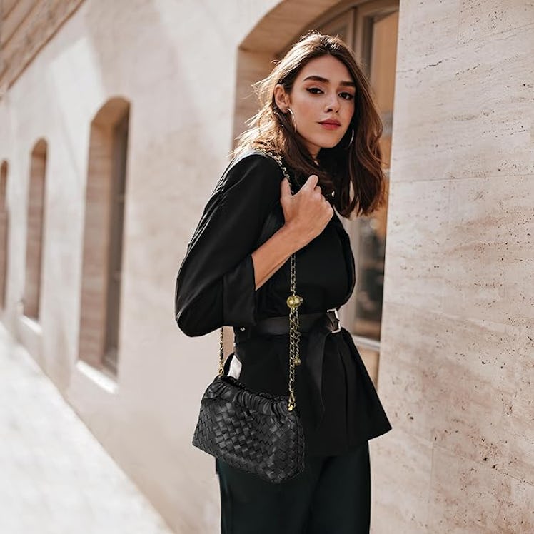 Joryin Leather Crossbody Bag