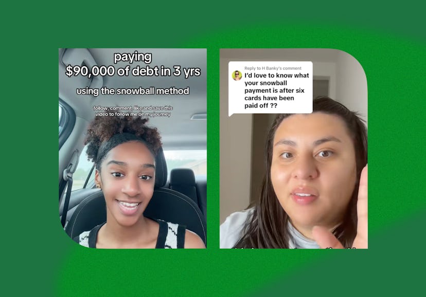 Here's how to pay off debt using the "snowball method."