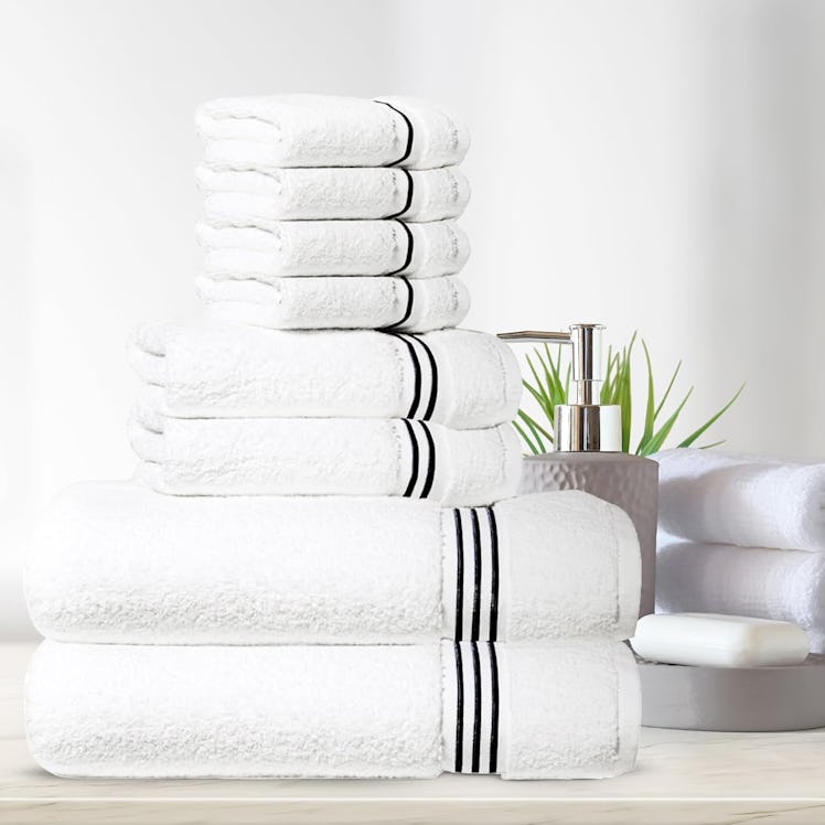 Simpli-Magic Premium Towel Set (8-Pieces)