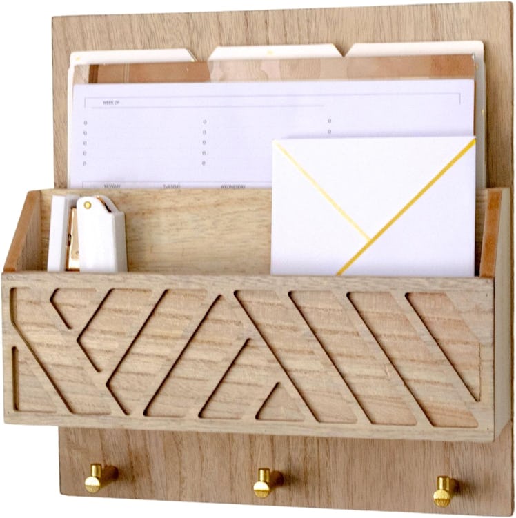 BLU MONACO Wall-Mounted Mail Organizer
