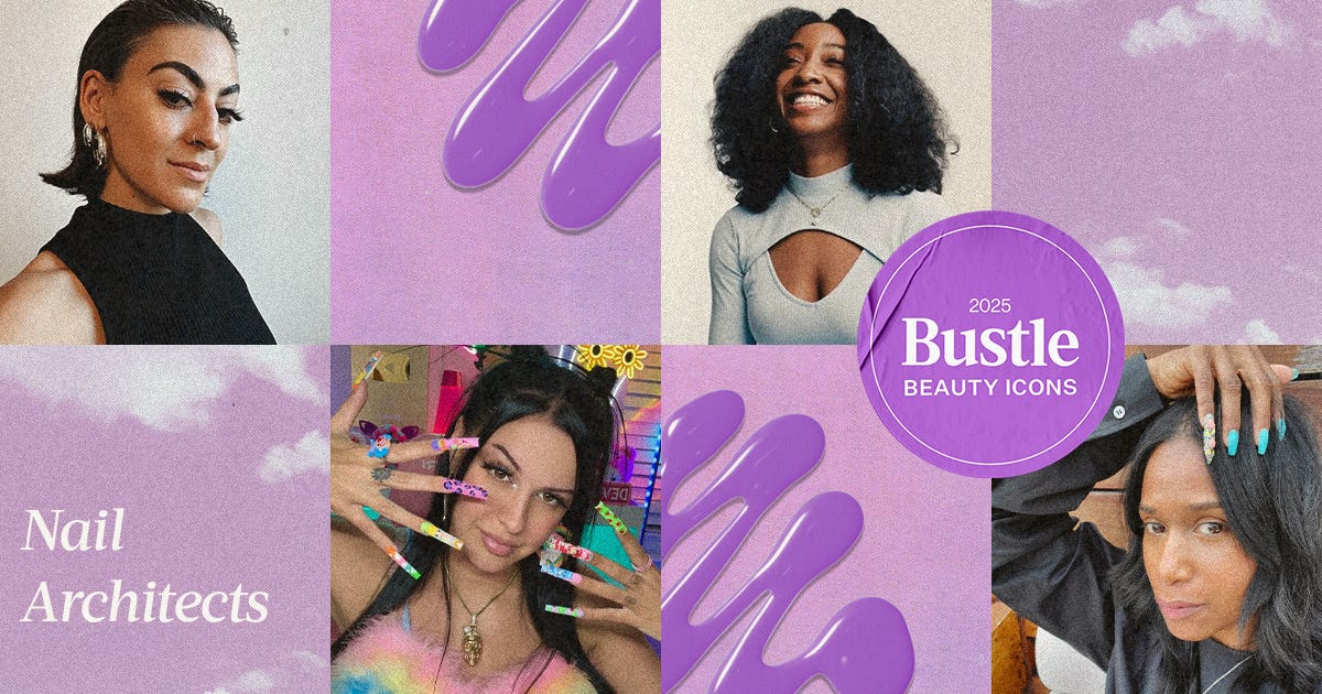 Meet The Nail Architects Of Bustle's 2025 Beauty Icon Awards