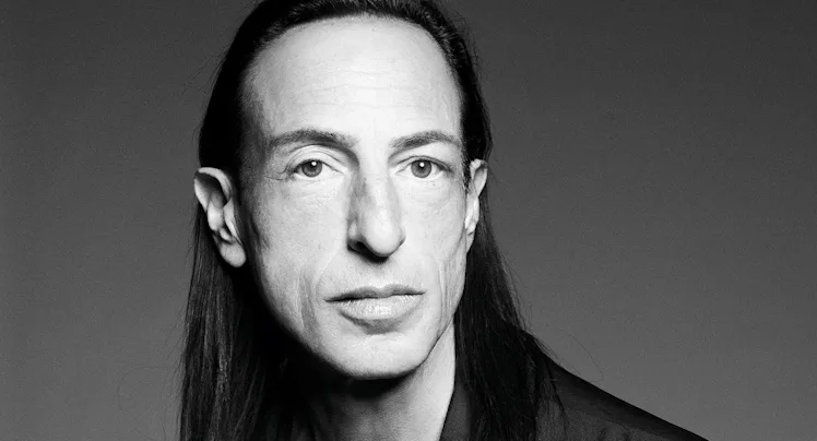 Rick Owens photographed in black and white by Karim Sadli for W Magazine