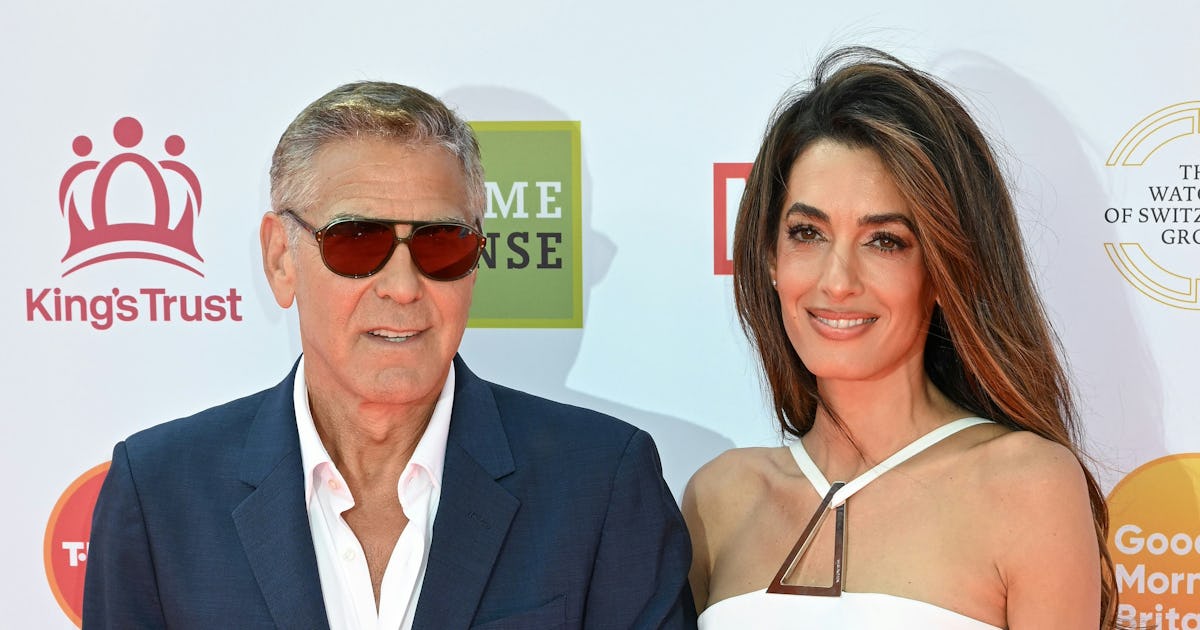 Amal Clooney Proves the Leg Slit Isn't Always Raunchy in Sleek Halter Dress
