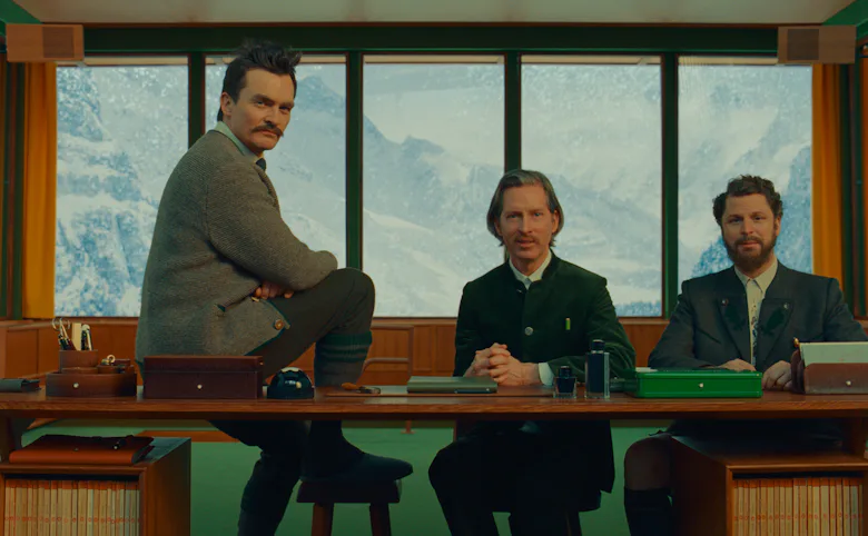 Michael Cera, Rupert Friend & Wes Anderson for Montblanc
