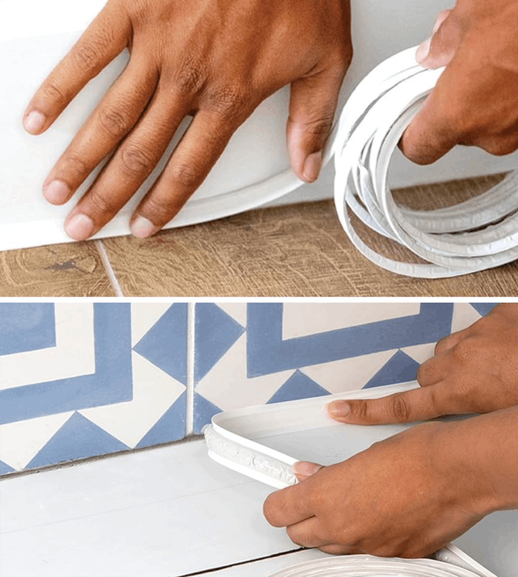 InstaTrim New & Improved Self-Adhesive Caulk Trim (2-Pack)