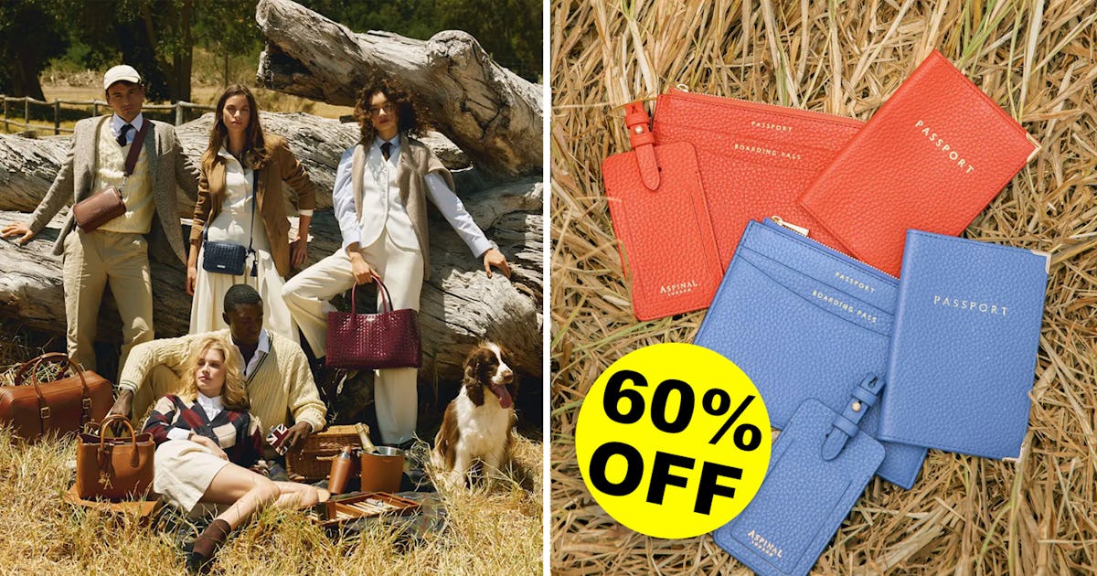 Pst... You Can Save Up To 60% Off These Luxe Bags & Accessories From Aspinal of London
