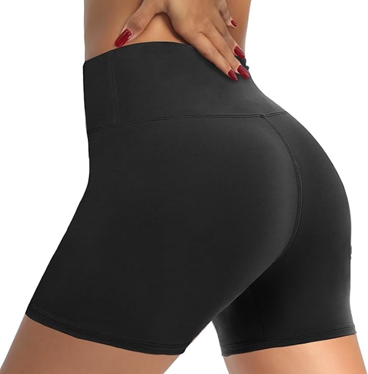 QGGQDD High-Waisted Workout Shorts