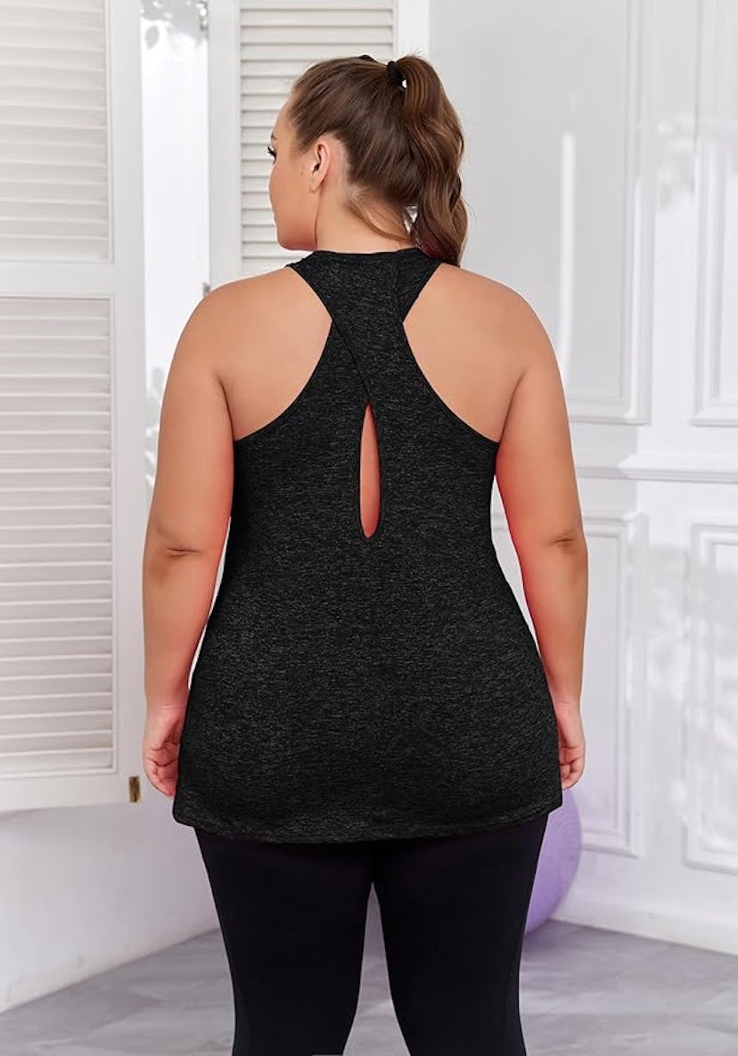 ForHailey Backless Racerback Tank Top