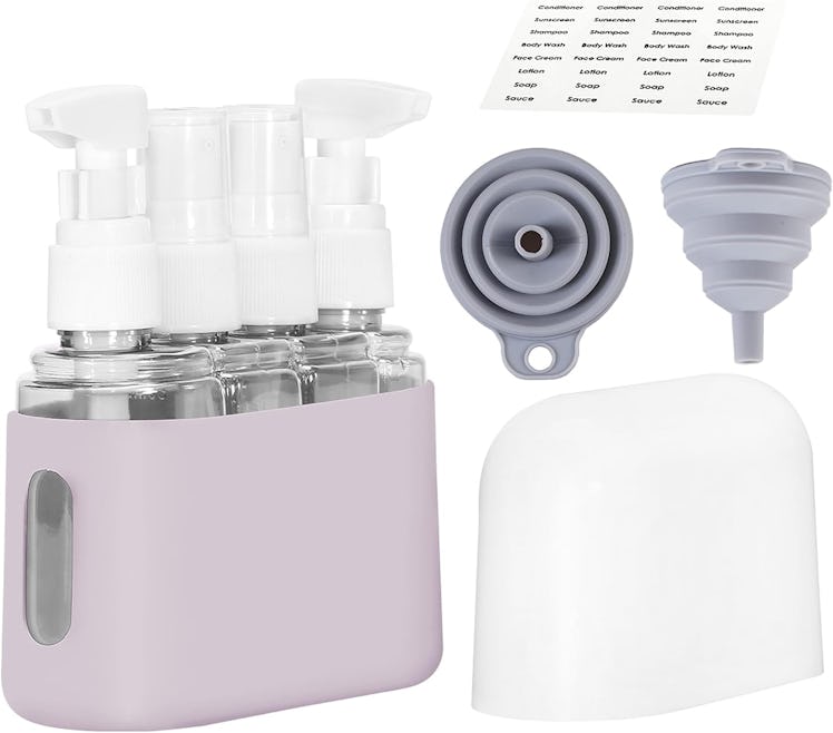 Bpluma Leak Proof Travel Bottles (4 Pieces)