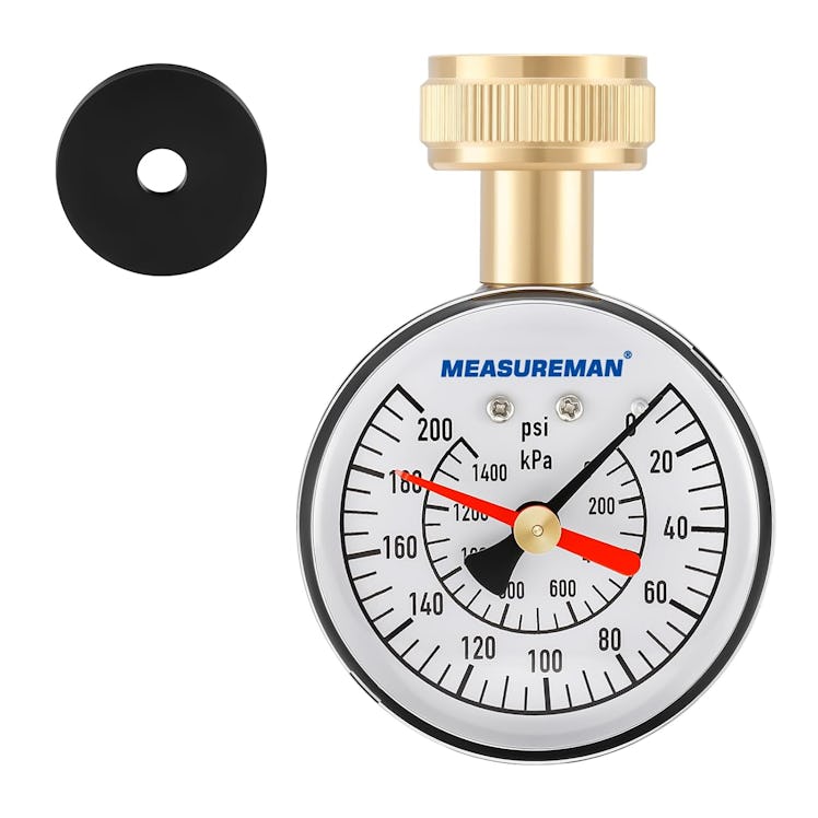 MEASUREMAN Water Pressure Test Gauge