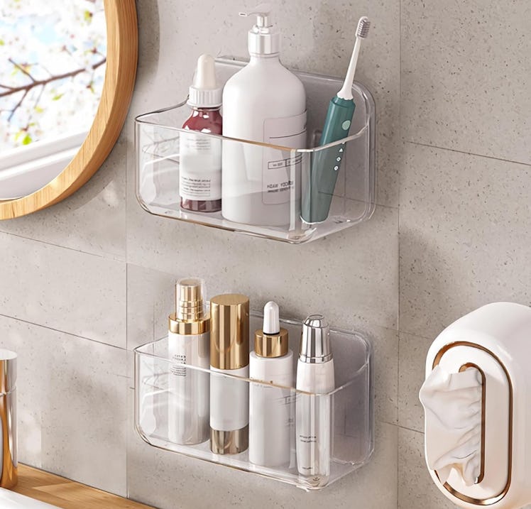 Diesisa Acrylic Wall Mount Organizer (2-Pack)