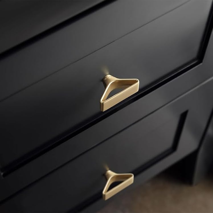 Goo-Ki Matte Bronze Triangular Cabinet Knobs (6-Pack)