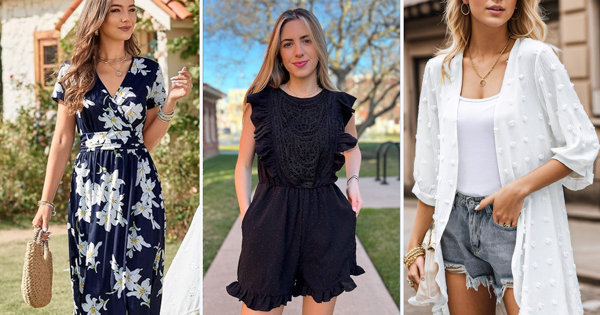 55 Pretty Outfits That Are Comfy As Hell & Under $35 On Amazon