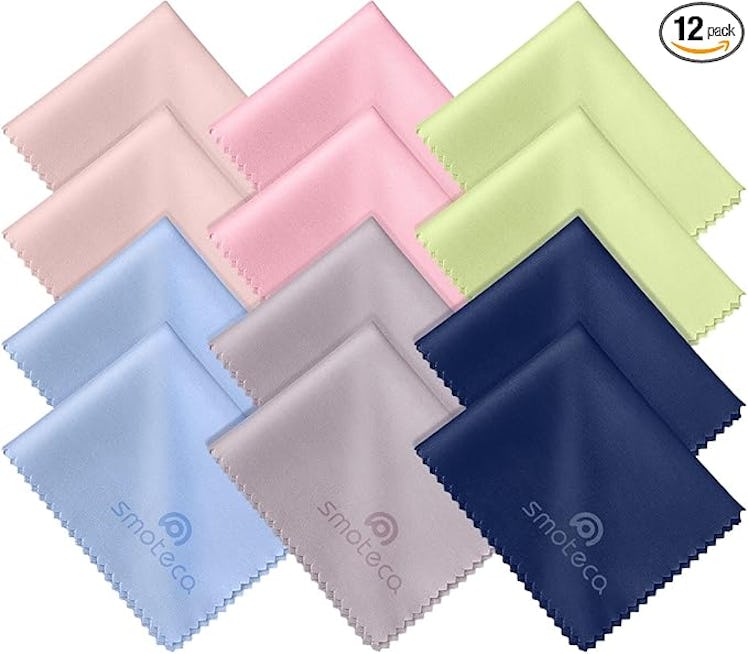 SmoTecQ Microfiber Cleaning Cloths (12-Pack)