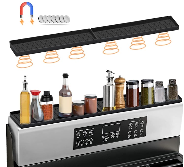 BFONS Silicone Magnetic Stove Top Shelf