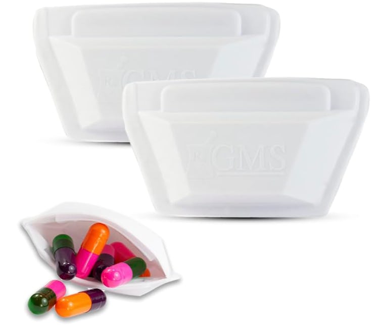 GMS Squeezable Pocket Pill Case (2-Pack)