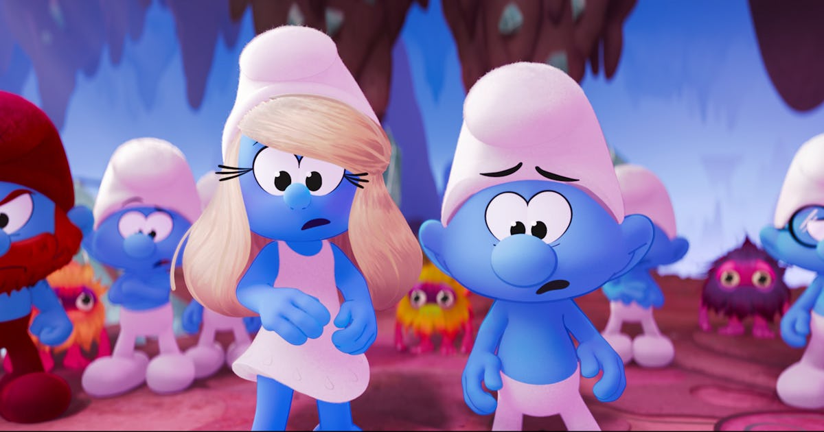 Watch New 'Smurfs' Movie Behind-The-Scenes Sneak Peek With Rihanna - EXCLUSIVE