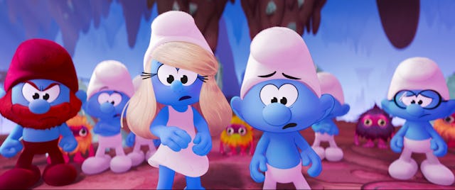 The new 'Smurfs' movie from Paramount with Rihanna and John Goodman voicing