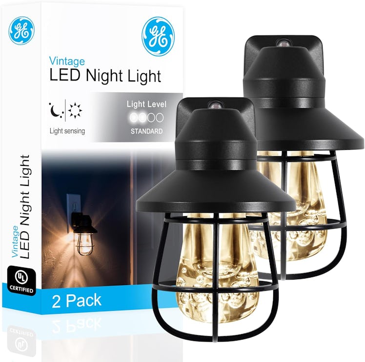GE Vintage LED Night Light (2-Pack)