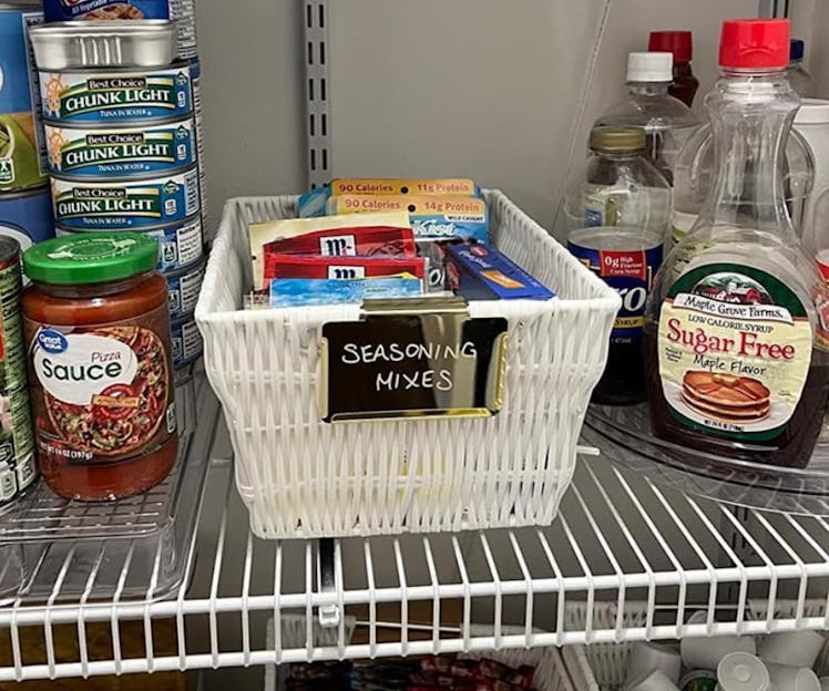 Top label Clip Label Holders (70 Pieces)