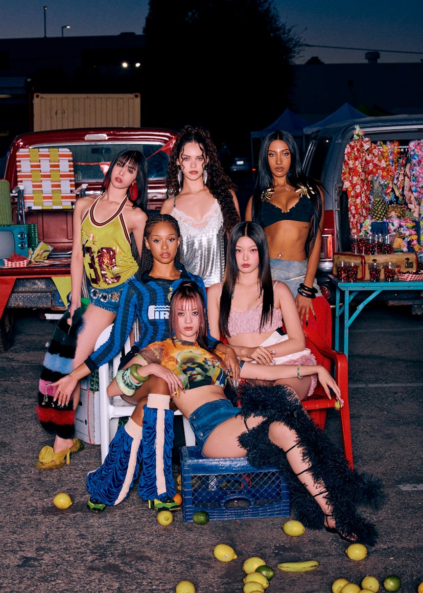 The members of Katseye