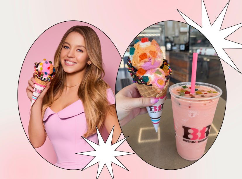 I tried Sydney Sweeney's ice cream menu from Baskin-Robbins.