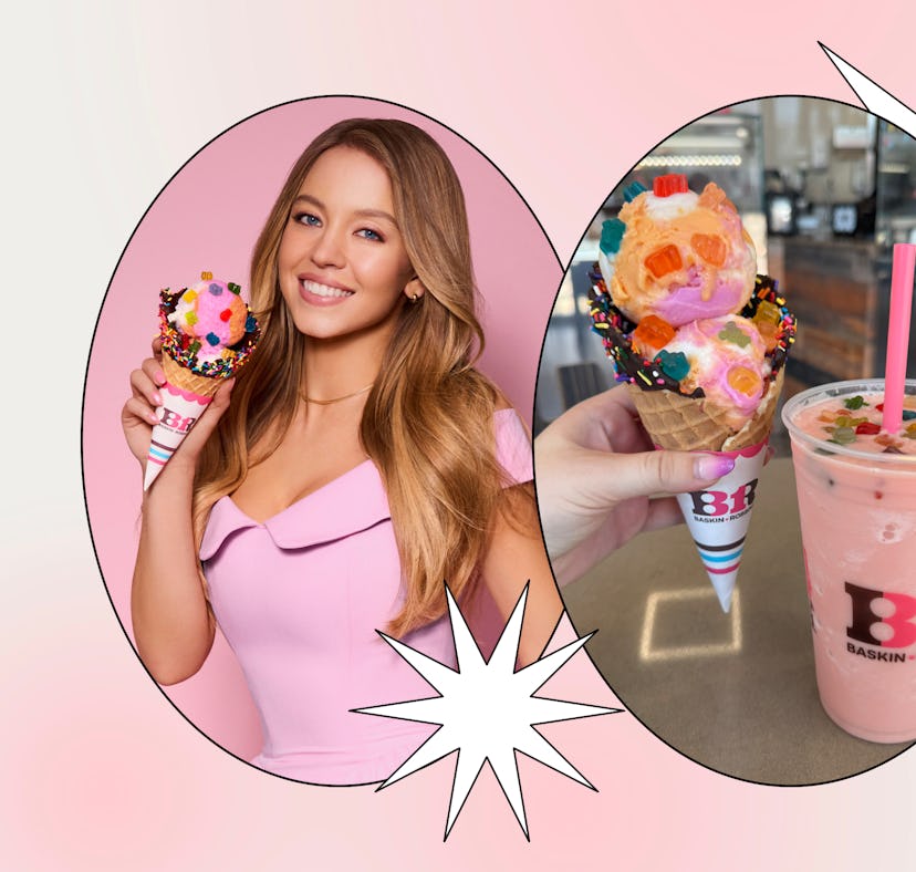 I tried Sydney Sweeney's ice cream menu from Baskin-Robbins.