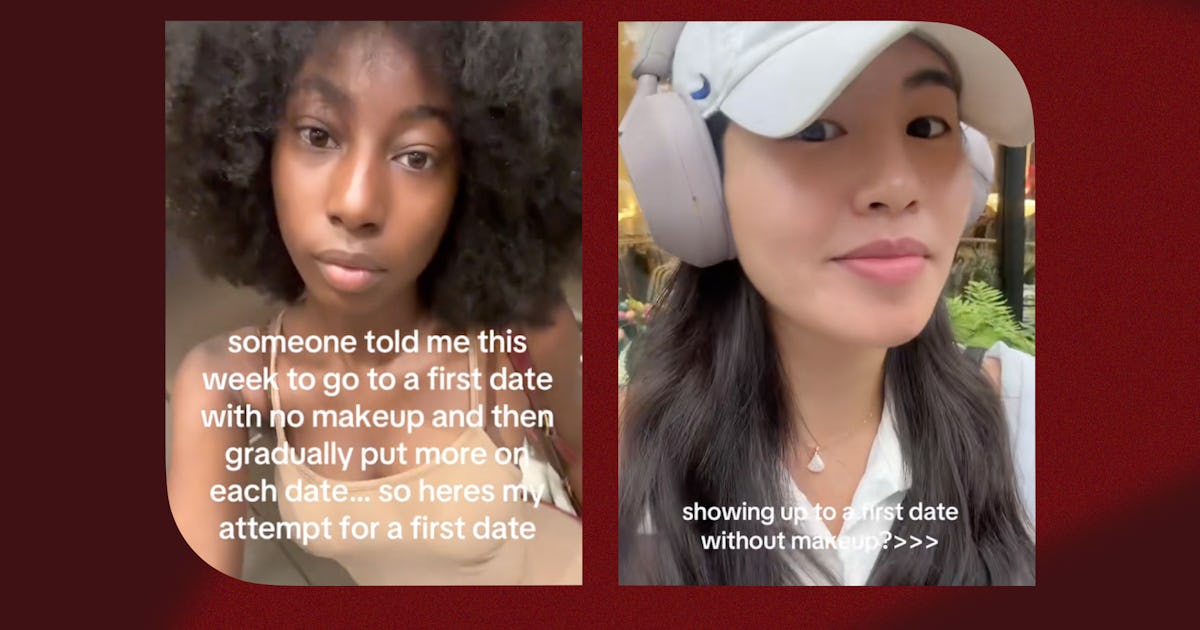On TikTok, People Are Going On First Dates Without A Drop Of Makeup