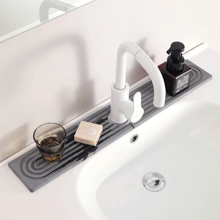 snoquir Stone Faucet Mat