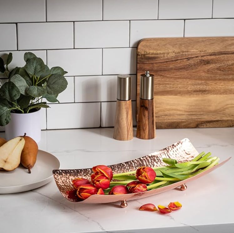 Colleta Home Copper Serving Tray