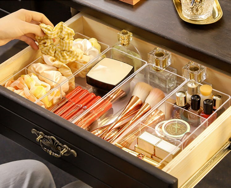 LONTOHCE Acrylic Drawer Organizers (Set of 4) 