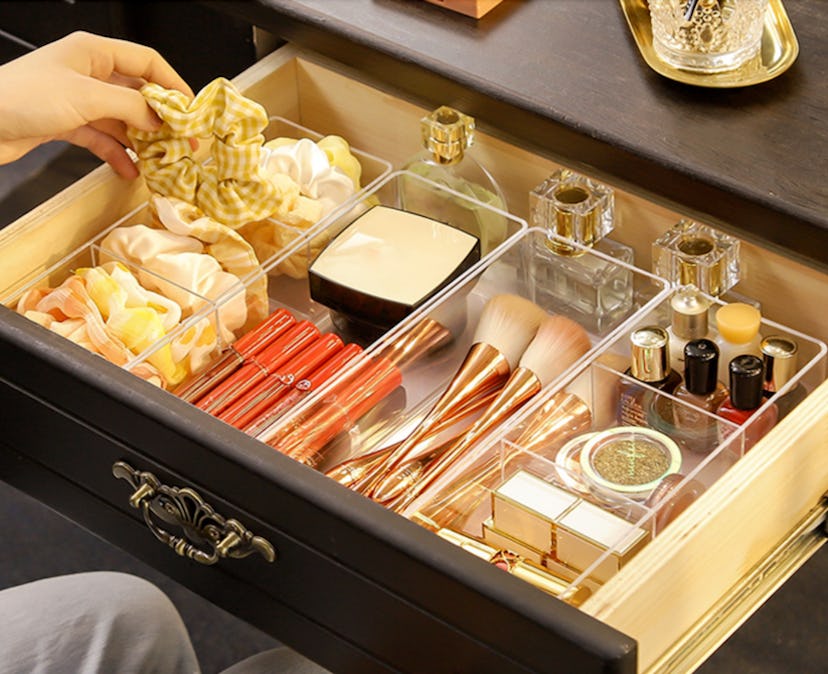LONTOHCE Acrylic Drawer Organizers (Set of 4) 