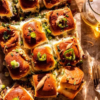 jalapeno pepper jack cheeseburger sliders