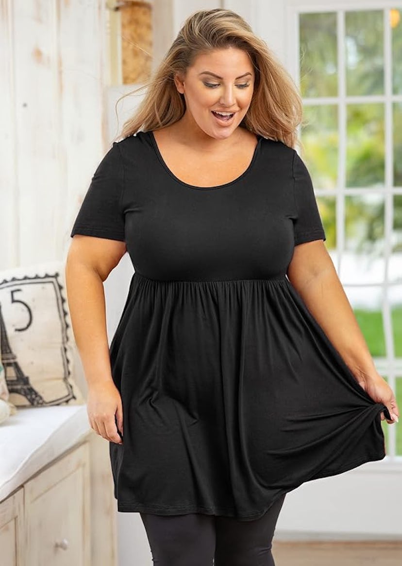 AusLook Scoop Tunic Top