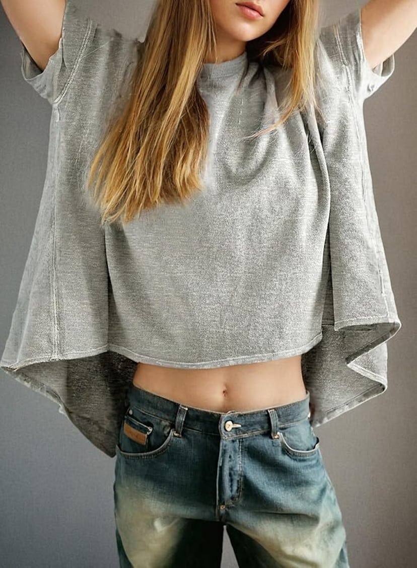 Dokotoo Loose Oversized Basic Tee