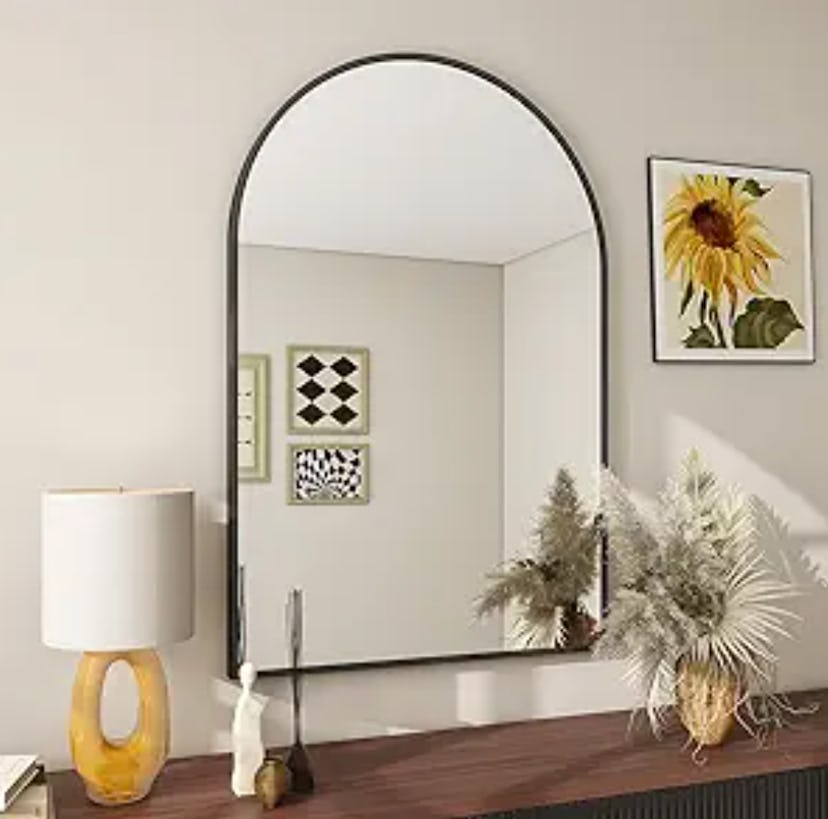 BEAUTYPEAK Arch Bathroom Mirror