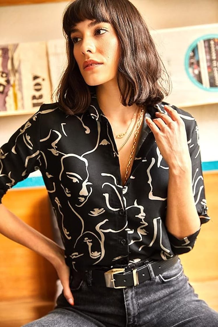 Big Dart Blouse