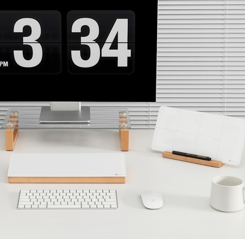 YEOUX Glass Desktop Whiteboard