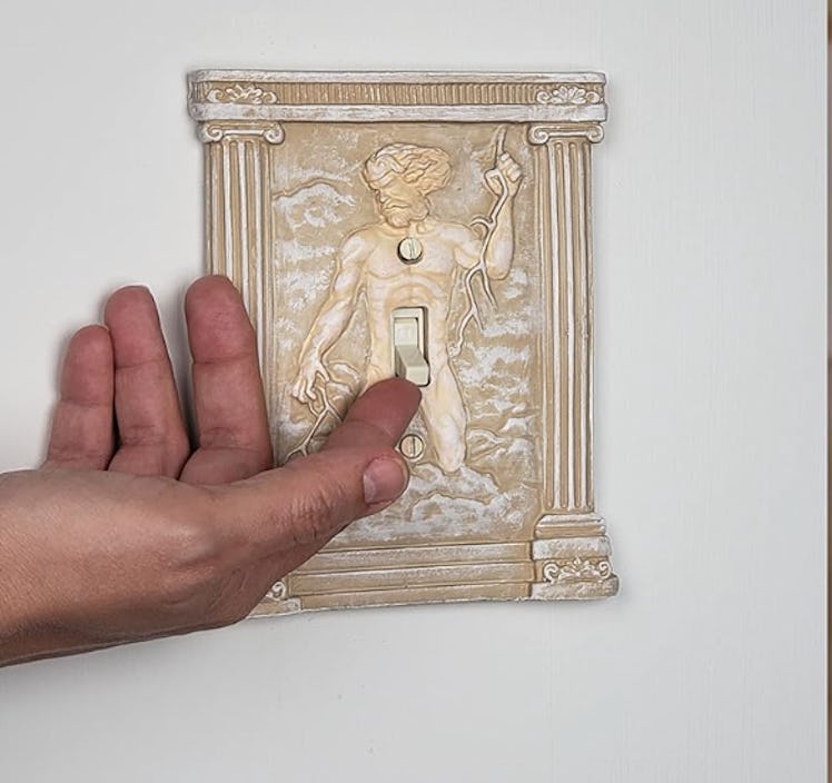BELLA HAUS DESIGN Zeus Sculpted Light Switch Cover