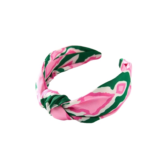 Vibrant Print Knot Headband