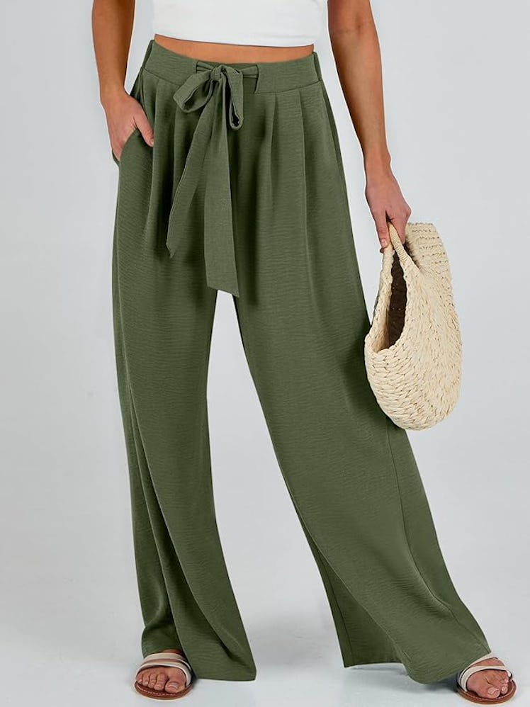 Caracilia Wide Leg Palazzo Pants