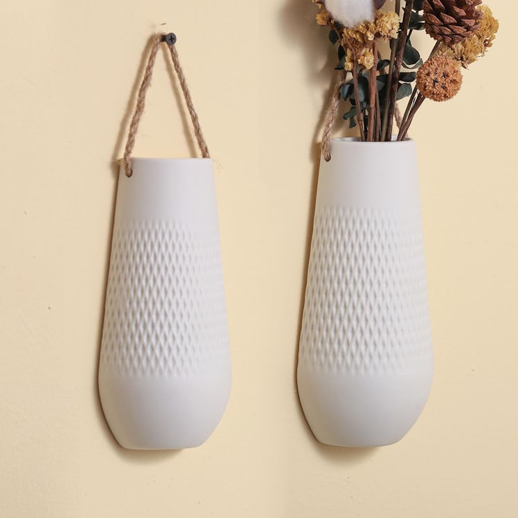 KIOXOHO Ceramic Wall Planters & Vases